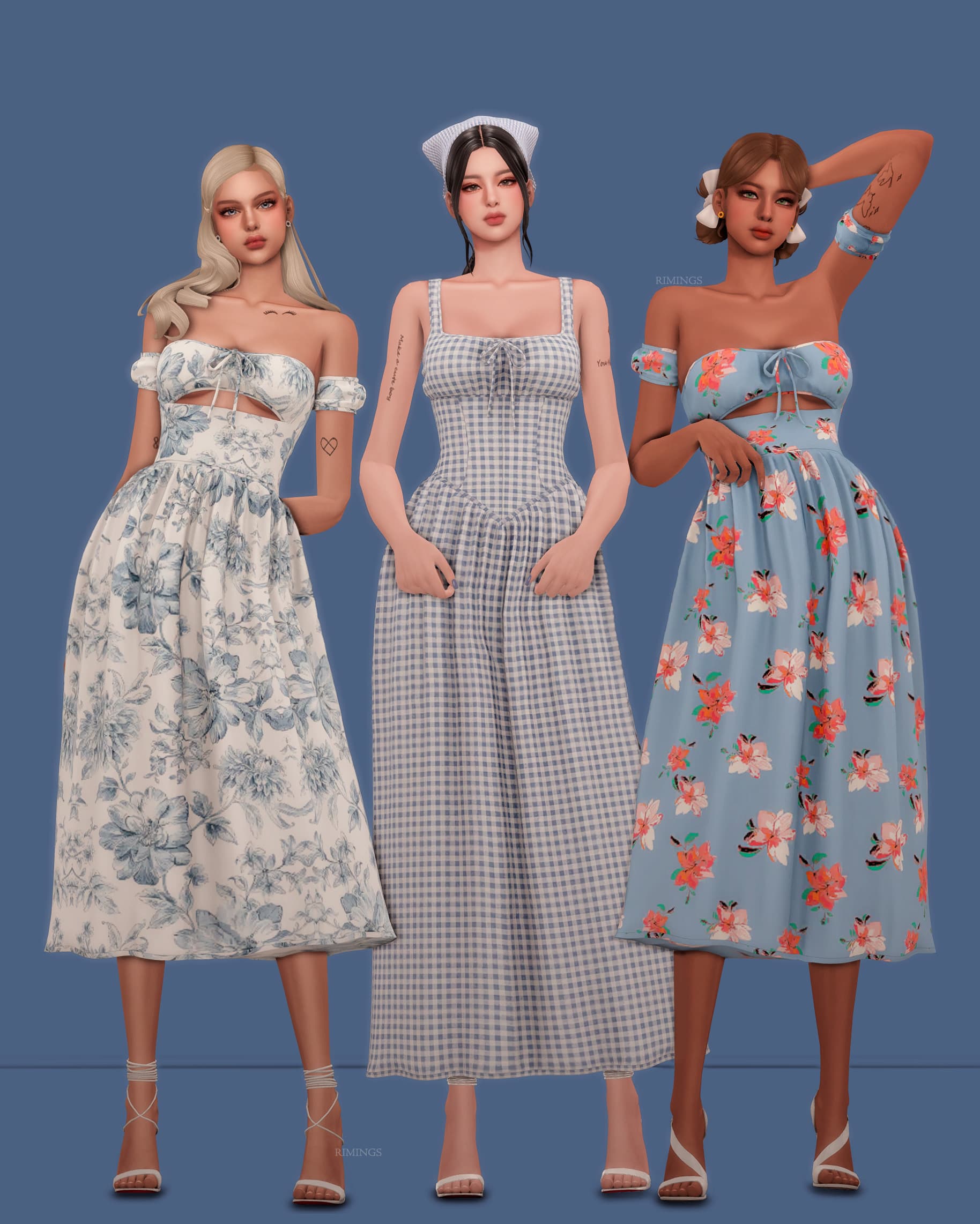 Галерея мода Сет платьев My Sun Dress Season #1